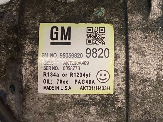 bontott OPEL MOKKA Klímakompresszor