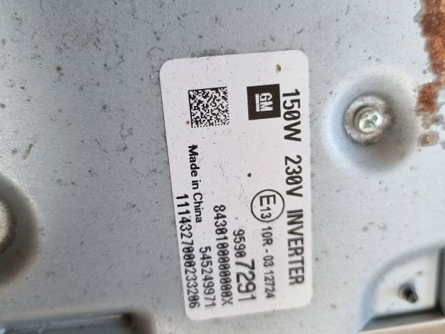bontott OPEL MOKKA AC/DC Inverter 230V