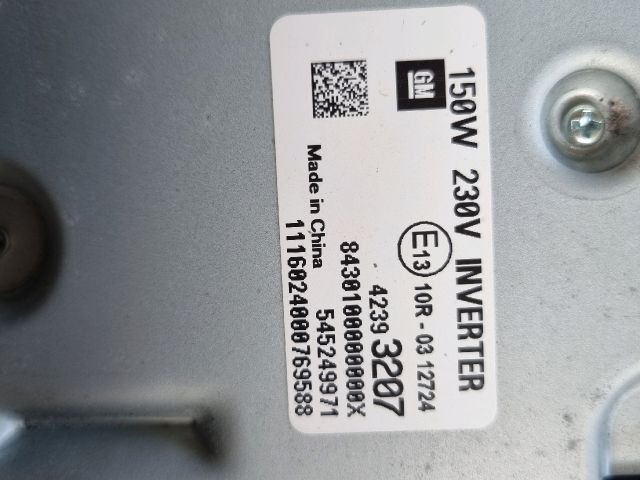 bontott OPEL MOKKA AC/DC Inverter 230V