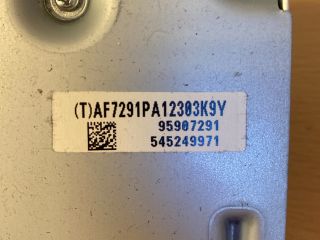 bontott OPEL MOKKA AC/DC Inverter 230V