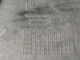 bontott OPEL MOKKA Alsó Motorburkolat