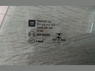 bontott OPEL MOKKA Bal első Fixüveg (Ajtóban)