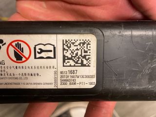 bontott OPEL MOKKA Bal első Függöny Légzsák