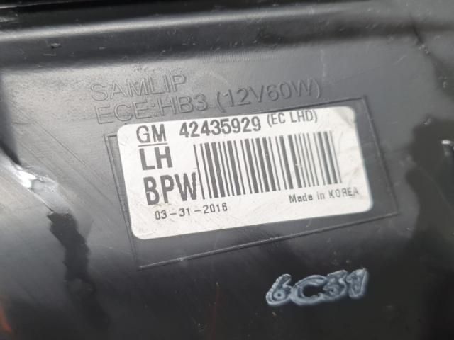 bontott OPEL MOKKA Bal Fényszóró