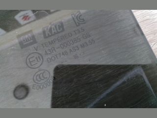 bontott OPEL MOKKA Bal hátsó Ablak