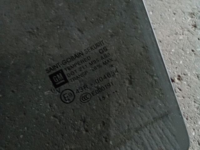 bontott OPEL MOKKA Bal hátsó Ablak