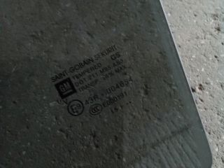 bontott OPEL MOKKA Bal hátsó Ablak