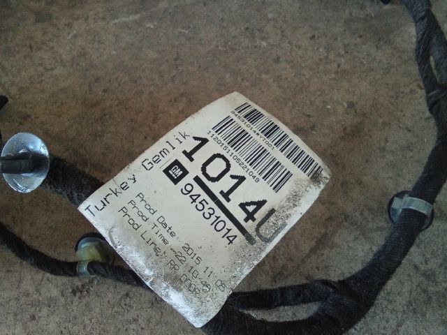 bontott OPEL MOKKA Bal hátsó Ajtó Kábelköteg