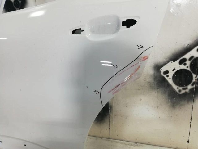 bontott OPEL MOKKA Bal hátsó Ajtó (Üres lemez)