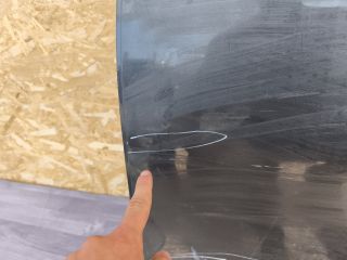 bontott OPEL MOKKA Bal hátsó Ajtó (Üres lemez)