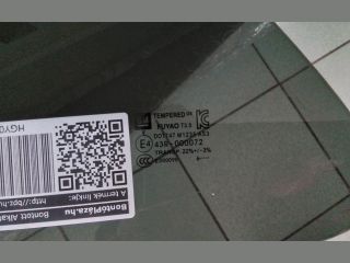 bontott OPEL MOKKA Bal hátsó Fixüveg (Ajtóban)