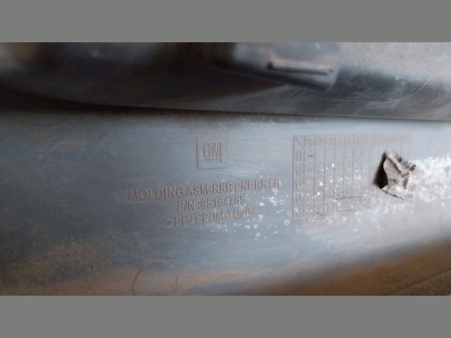 bontott OPEL MOKKA Bal hátsó Küszöb Díszléc