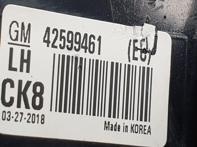 bontott OPEL MOKKA Bal Külső Hátsó Lámpa