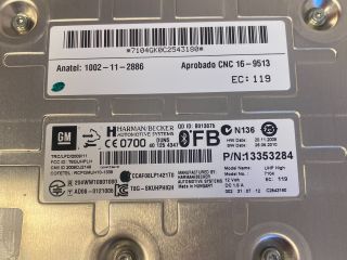 bontott OPEL MOKKA Bluetooth Elektronika