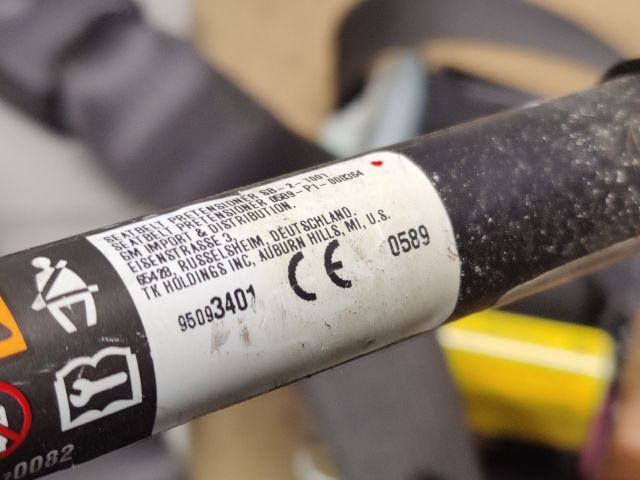 bontott OPEL MOKKA Első Biztonsági Öv Pár (Feszítővel)