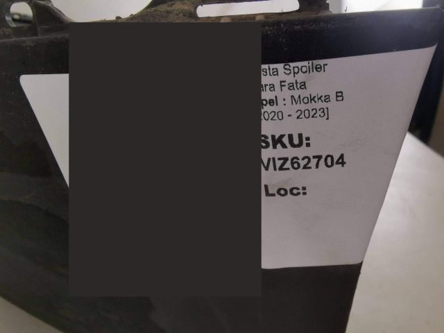 bontott OPEL MOKKA Első Lökhárító Alsó (Műanyag)