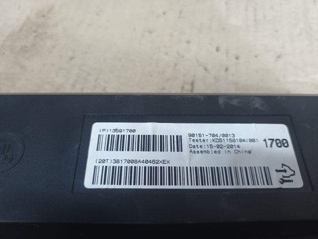 bontott OPEL MOKKA Fűtés Vezérlő Modul