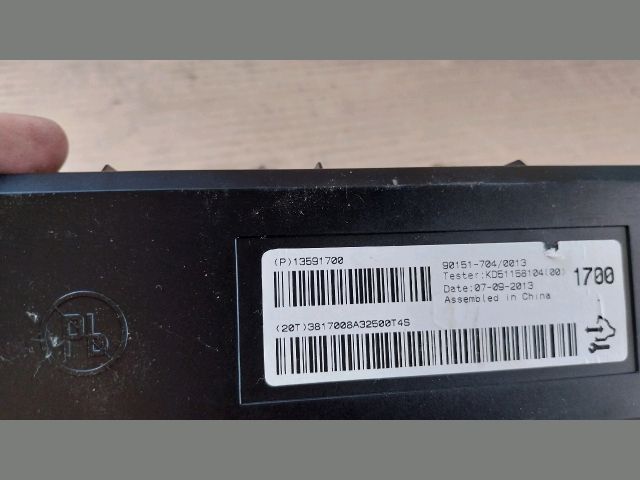 bontott OPEL MOKKA Fűtés Vezérlő Modul