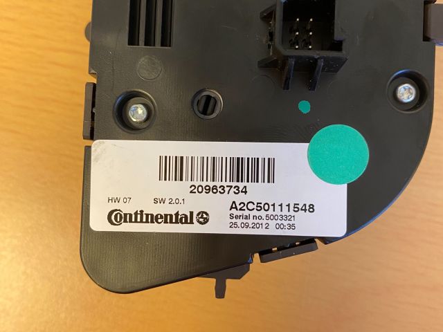 bontott OPEL MOKKA Fűtéskapcsoló (digit klímás)