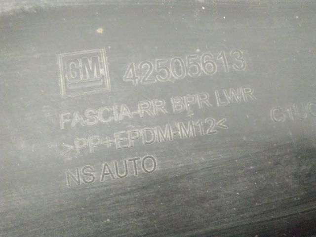 bontott OPEL MOKKA Hátsó Lökhárító Alsó (Műanyag)