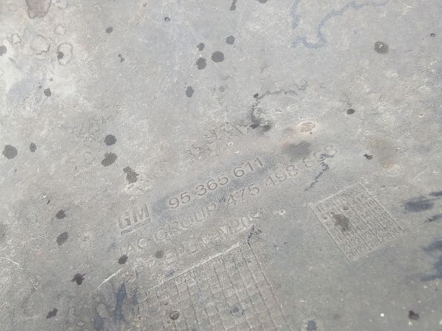 bontott OPEL MOKKA Hátsó Lökhárító (Üresen)