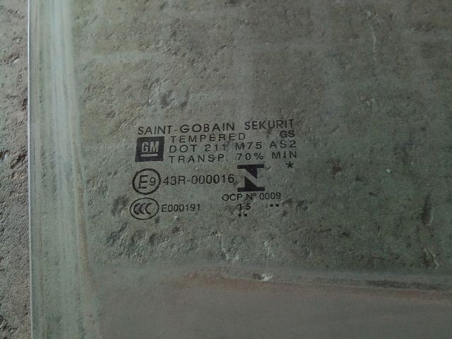 bontott OPEL MOKKA Jobb első Ablak