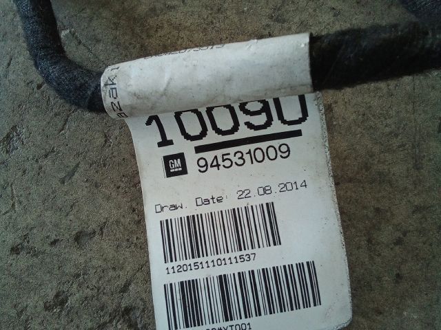 bontott OPEL MOKKA Jobb első Ajtó Kábelköteg