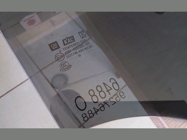 bontott OPEL MOKKA Jobb hátsó Ablak