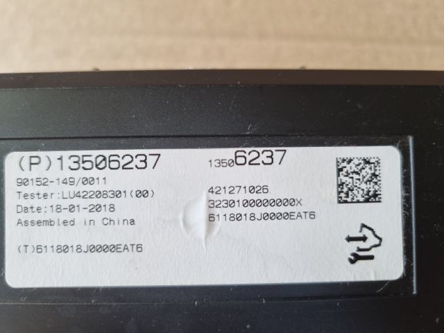 bontott OPEL MOKKA Komfort Elektronika