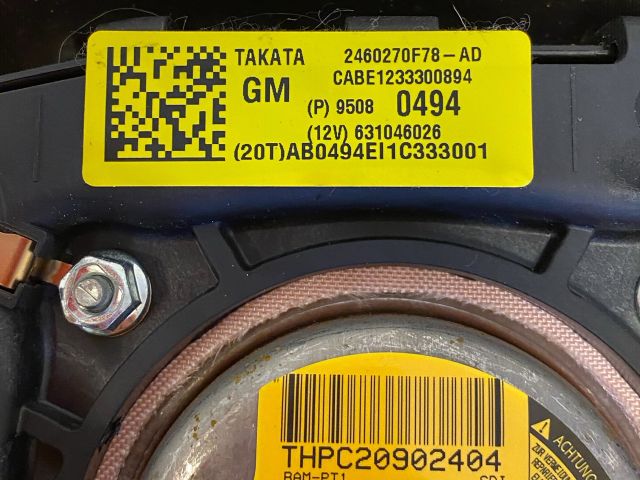 bontott OPEL MOKKA Kormánylégzsák