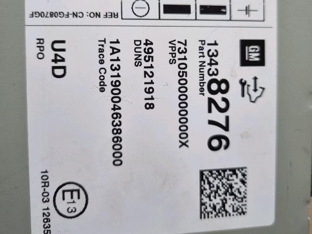 bontott OPEL MOKKA Navigáció Elektronika