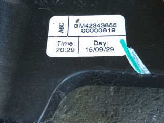 bontott OPEL MOKKA Pedálsor (Gáz, Fék, Kuplung)