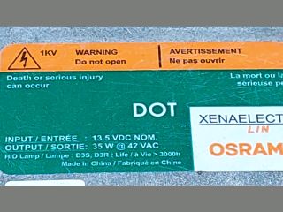 bontott OPEL MOKKA Xenon Trafó