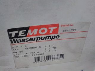 bontott OPEL MONZA Vízpumpa