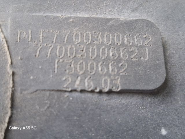 bontott OPEL MOVANO Légszűrő Ház