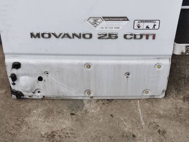 bontott OPEL MOVANO Jobb Csomagtérajtó (Üres lemez)