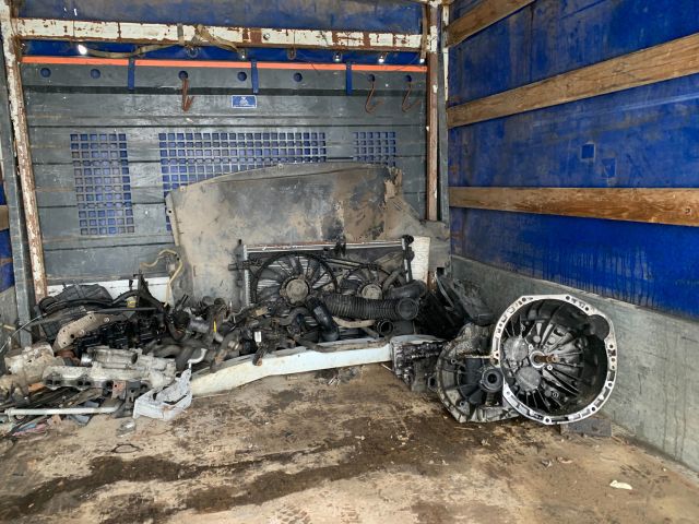 bontott OPEL MOVANO Jobb hátsó Ajtó (Részeivel)