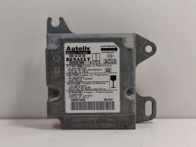 bontott OPEL MOVANO Légzsák Elektronika