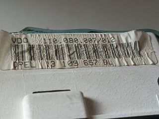 bontott OPEL OMEGA Kilométeróra