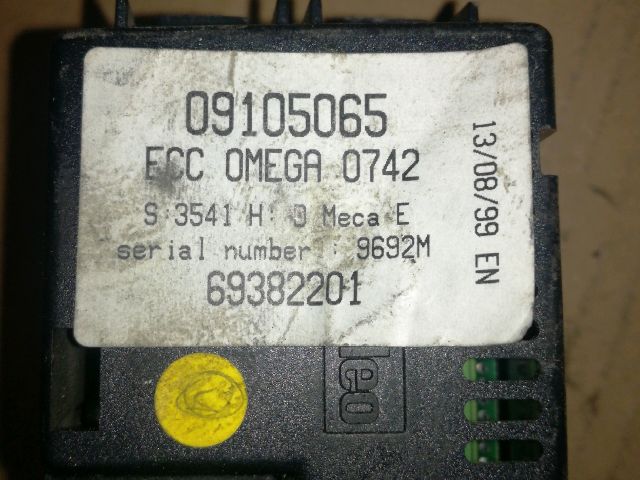bontott OPEL OMEGA Fűtéskapcsoló (digit klímás)