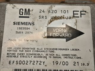 bontott OPEL OMEGA Légzsák Elektronika