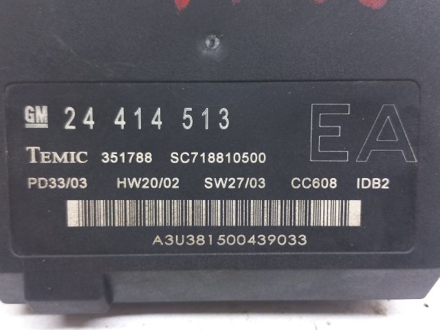 bontott OPEL SIGNUM Komfort Elektronika