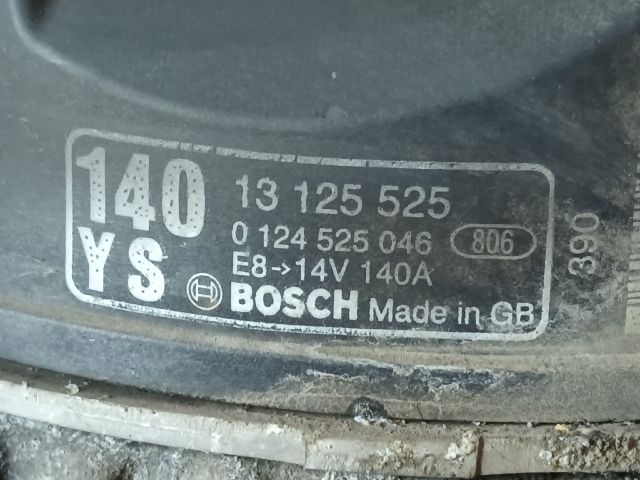 bontott OPEL SIGNUM Generátor