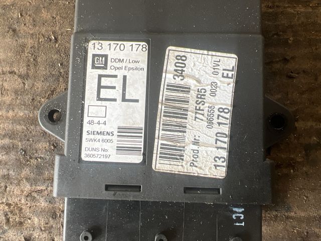 bontott OPEL SIGNUM Bal első Ajtó Vezérlőegység