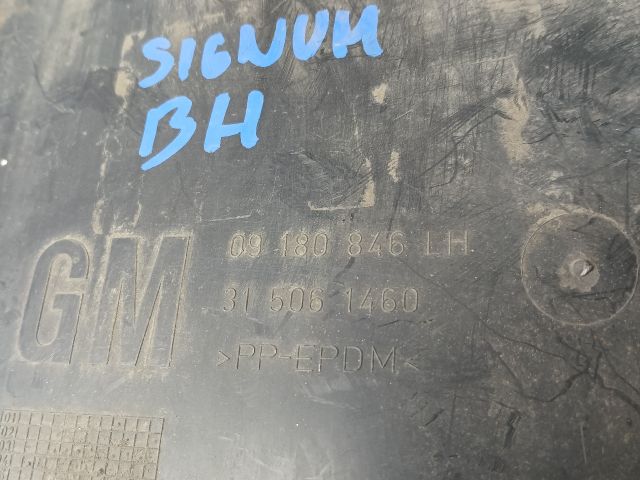 bontott OPEL SIGNUM Bal hátsó Hátsó Dobbetét (Kerékjárati, Műanyag)