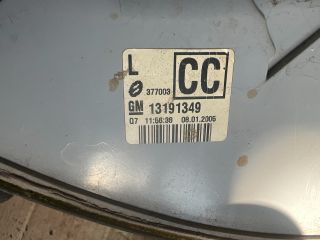 bontott OPEL SIGNUM Bal Hátsó Lámpa