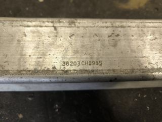 bontott OPEL SIGNUM Hátsó Lökhárító Merevítő (Fém)