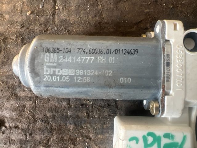 bontott OPEL SIGNUM Jobb hátsó Ablakemelő Motor