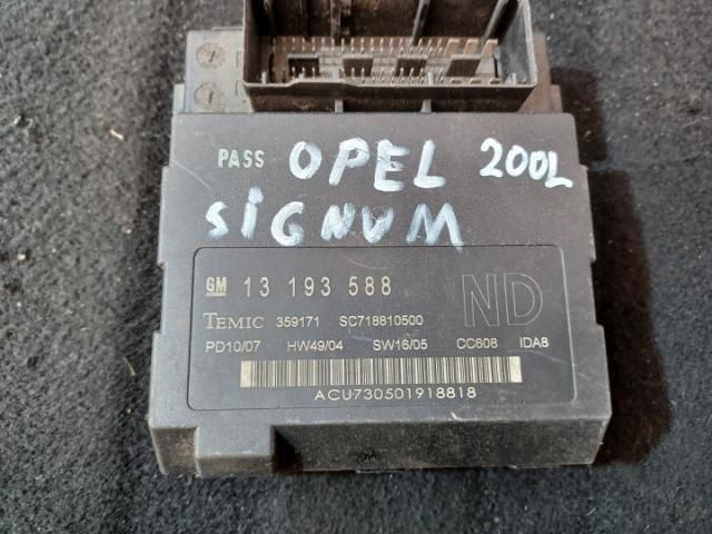 bontott OPEL SIGNUM Komfort Elektronika