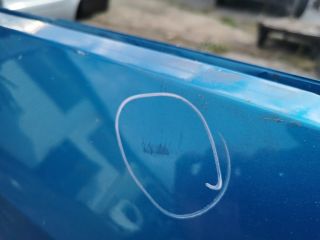 bontott OPEL TIGRA Bal első Ajtó (Üres lemez)